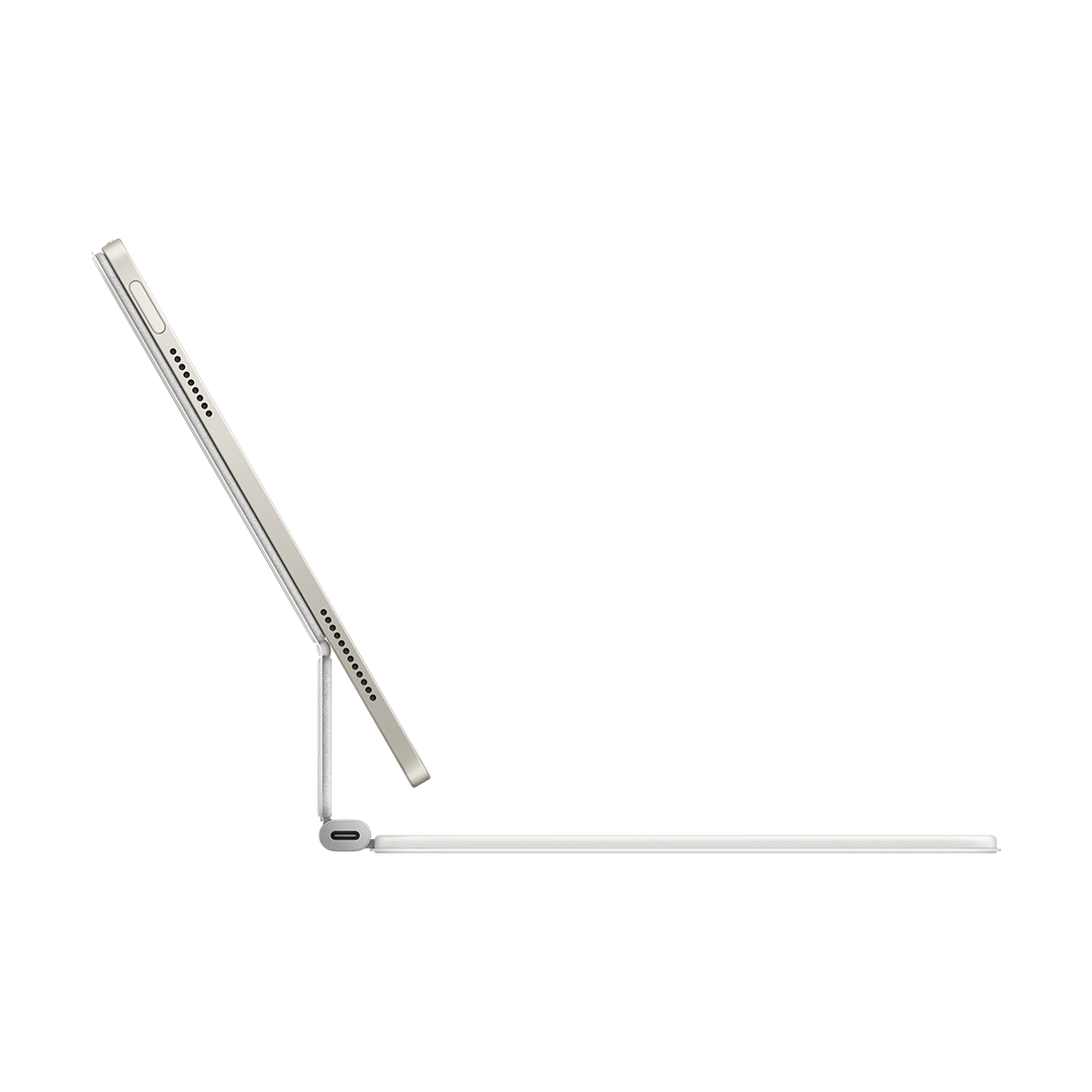 Magic Keyboard iPad Air 11-inch (M3) - Spanish (Latin America) - White.gif