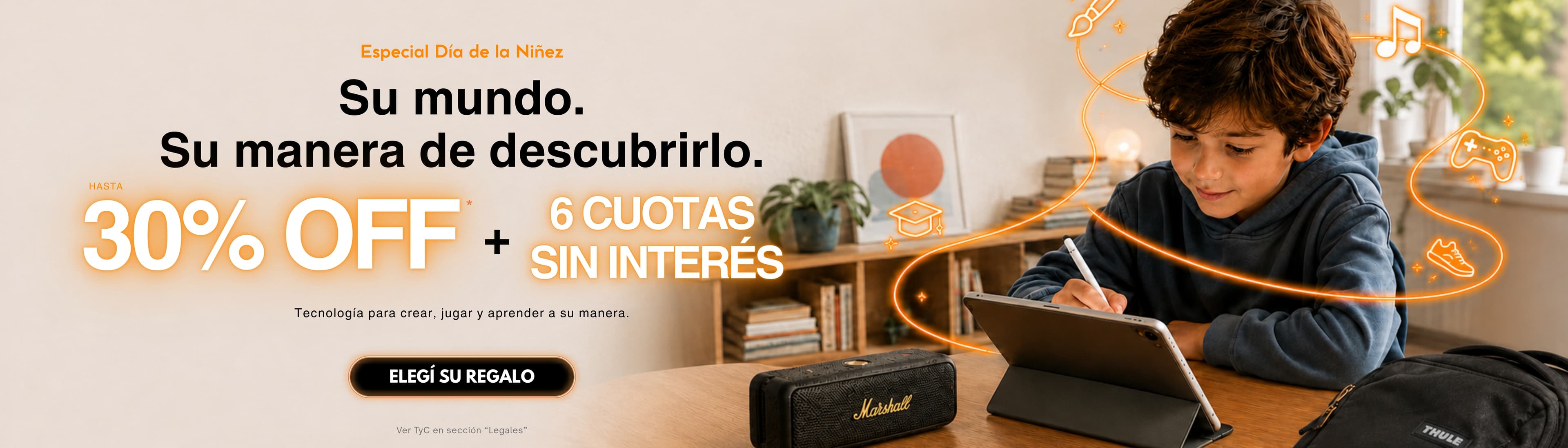 Banner para escritorio