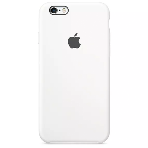 Funda Apple de silicona para iPhone 6s, 6 Plus - Blanca - Tienda