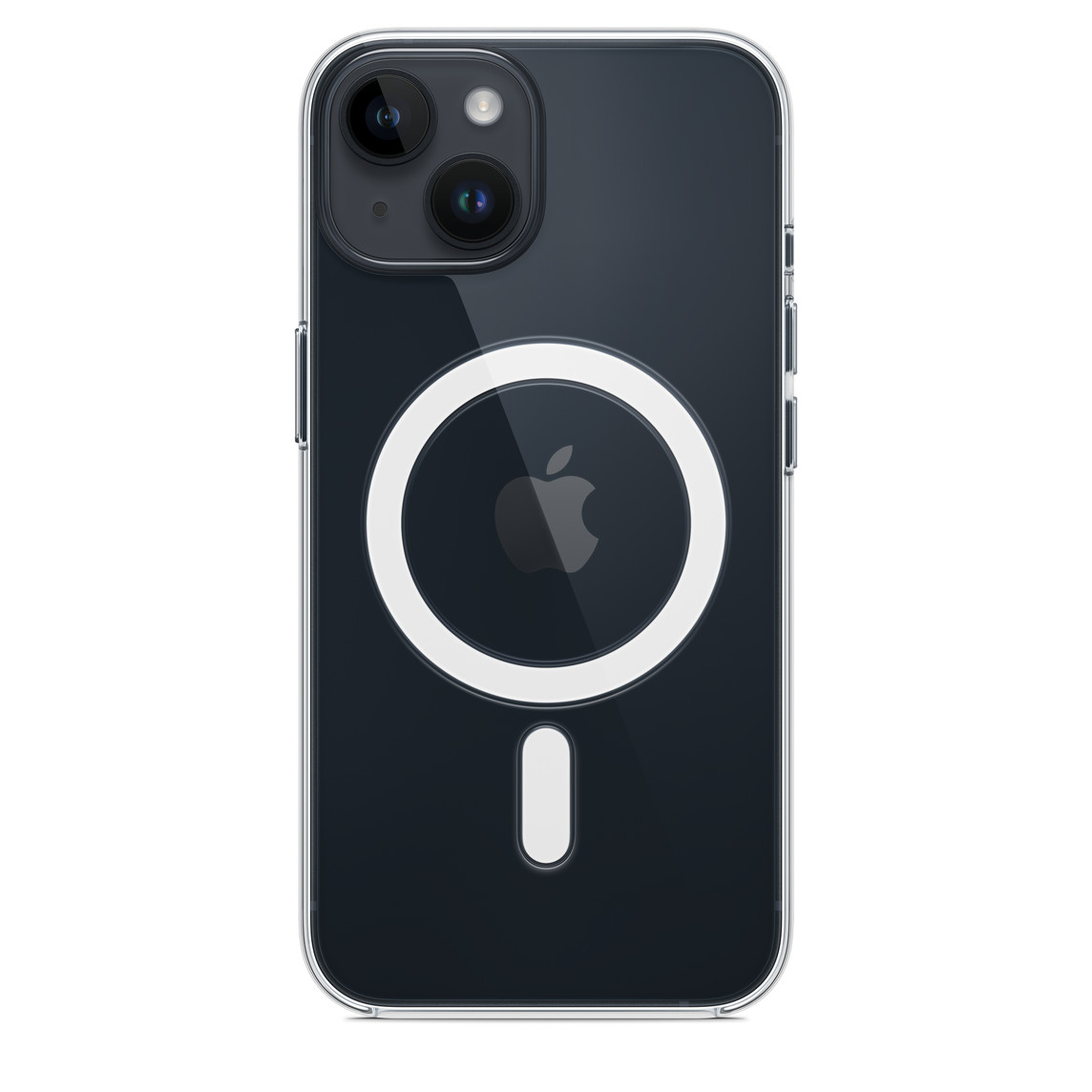 Carcasa de silicona con MagSafe para el iPhone 15 - Rosado claro - Apple  (CL)